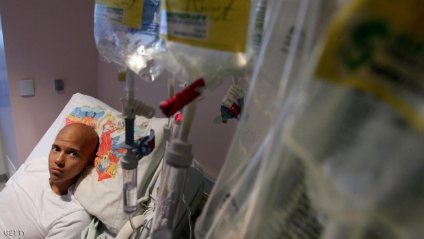 صورة أرشيفية لمريض سرطان