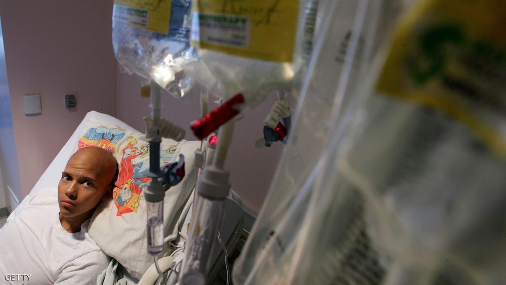 صورة أرشيفية لمريض سرطان