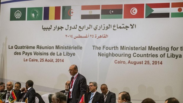 من اجتماع سابق لدول جوار ليبيا في القاهرة - أرشيفية