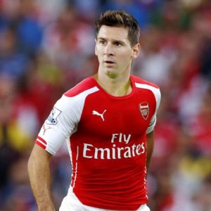 ميسي أرسنال