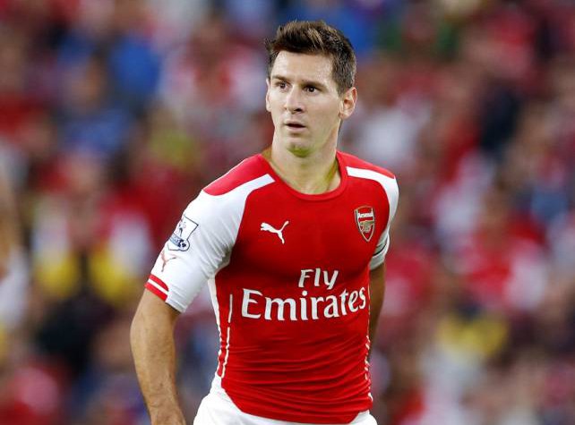 ميسي أرسنال