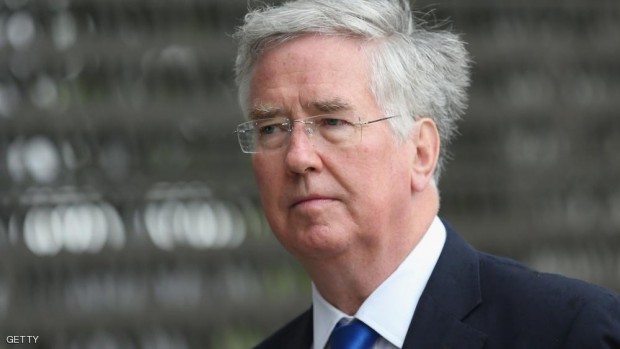 وزير الدفاع البريطاني، مايكل فالون