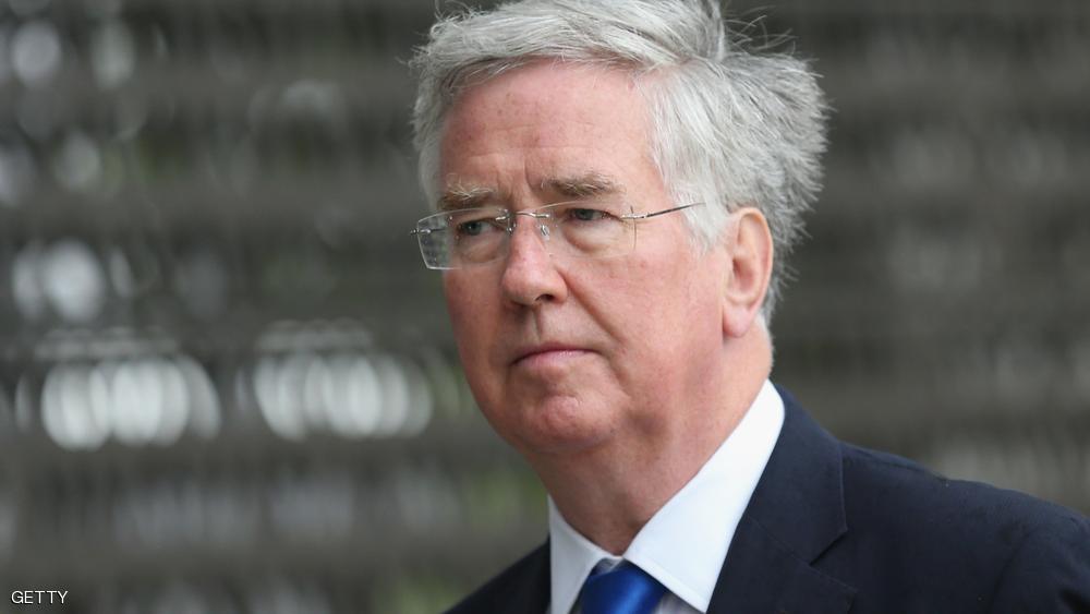 وزير الدفاع البريطاني، مايكل فالون