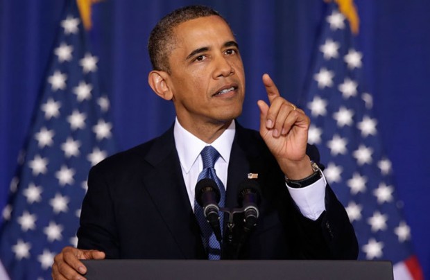  أوباما: لن نغزو العراق وسوريا لمحاربة تنظيم الدولة أوباما: "سنضيق الخناق دوما على داعش وسندمرها في النهاية" -انترنت