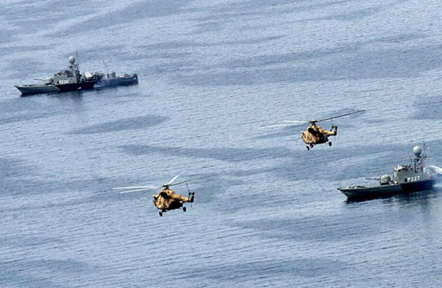 طهران ومسقط أجرتا العديد من المناورات البحرية في الخليج العربي