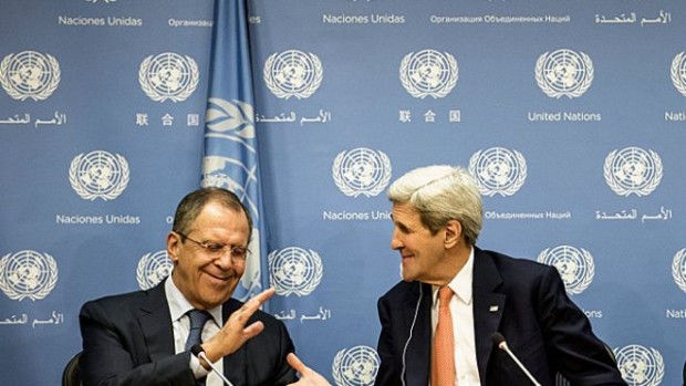 يعتبر تصويبت مجلس الإمن بالإجماع على القرار حدثا نادرا فيما يتعلق بسوريا 