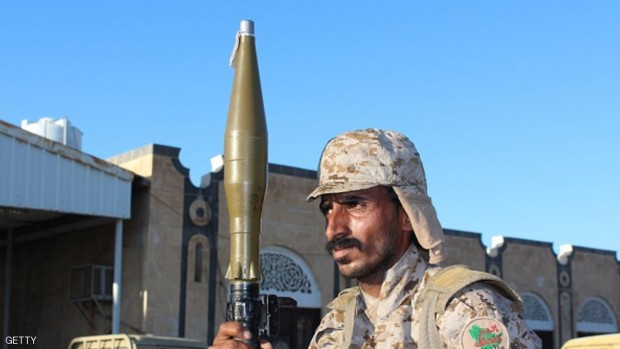 أحد أفراد القوات الشرعية في شبوة - 21 ديسمبر 2015