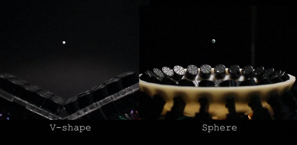 أول شعاع صوتي ناقل للأجسام