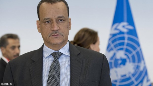 المبعوث الدولي إلى اليمن اسماعيل ولد الشيخ يرعى المحادثات في سويسرا