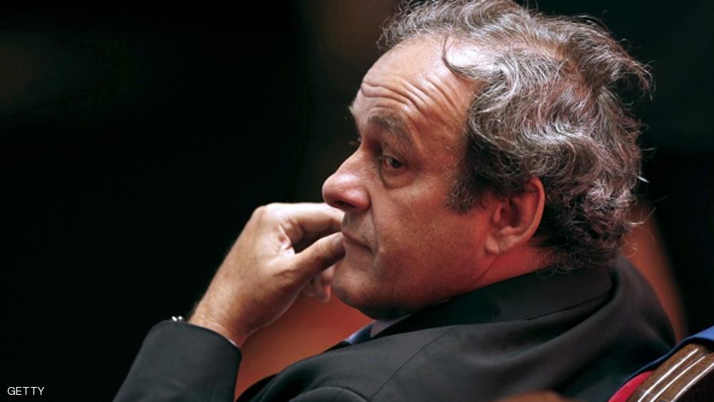 بلاتيني بلقطة أرشيفية