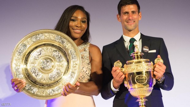 جوكوفيتش وسيرينا