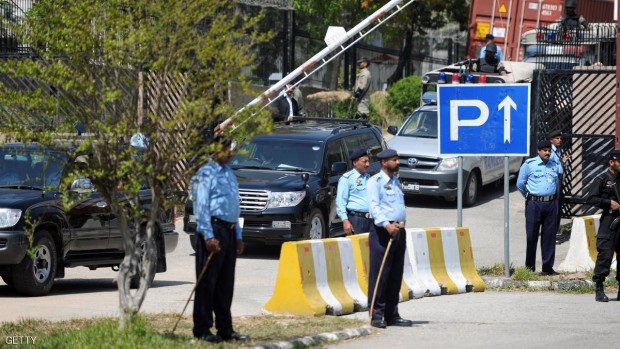 صورة أرشيفية لرجال أمن في باكستان
