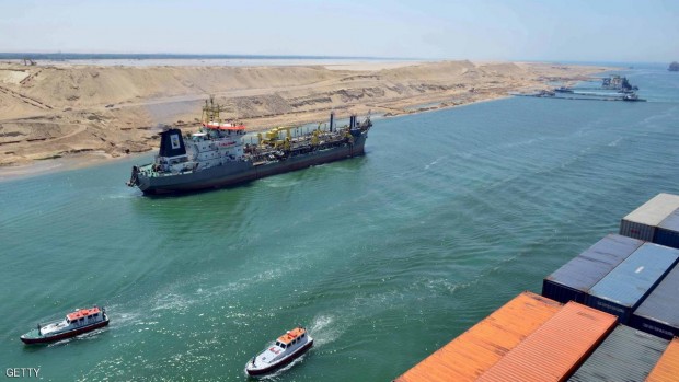 عم حركة النقل في قناة السويس من قبل السفن السعودية من ضمن حزمة الدعم المقدمة لمصر (أرشيف)