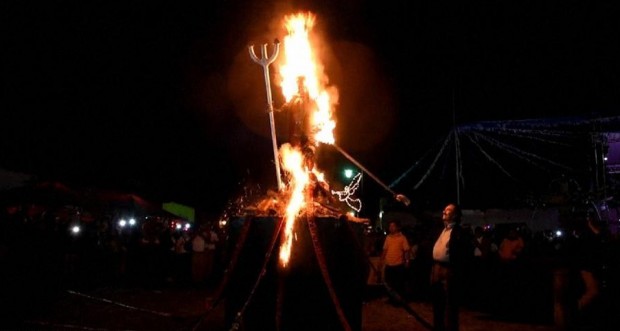 غواتيمالا تحرق الشيطان