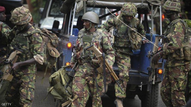 قوة تابعة للجيش الكيني (أرشيفية)