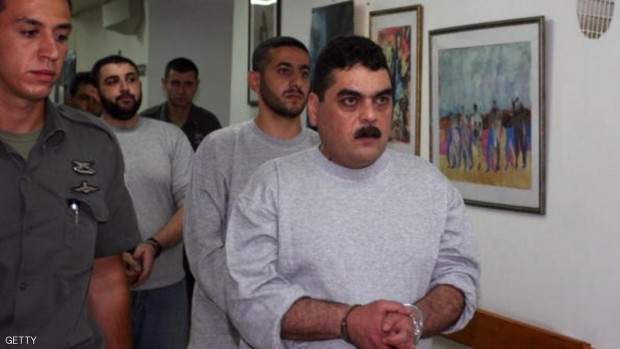 لحظة الإفراج عن سمير القنطار من السجون الإسرائيلية في يوليو 2008