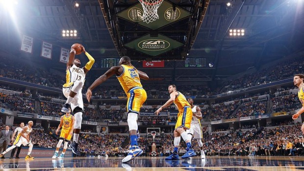 لقطة من المباراة