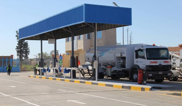 مستودع الوقود بمطار طرابلس العالمي