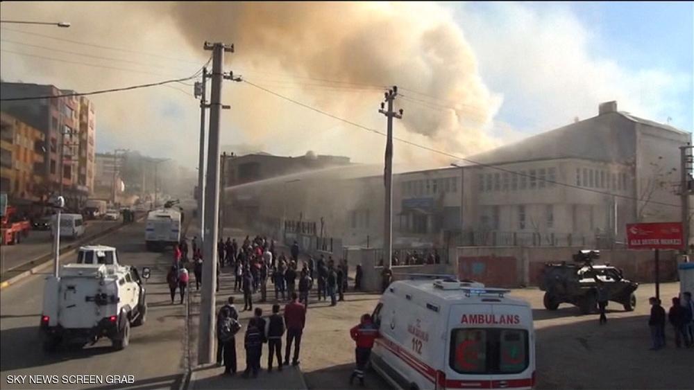 مواجهات مع الجيش التركي بديار بكر