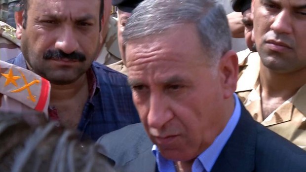 وزير الدفاع العرقي خالد العبيدي (أرشيف)