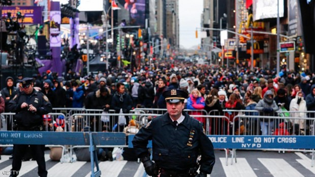 الاحتفال ببداية 2016 مر في ظروف أمنية مشددة