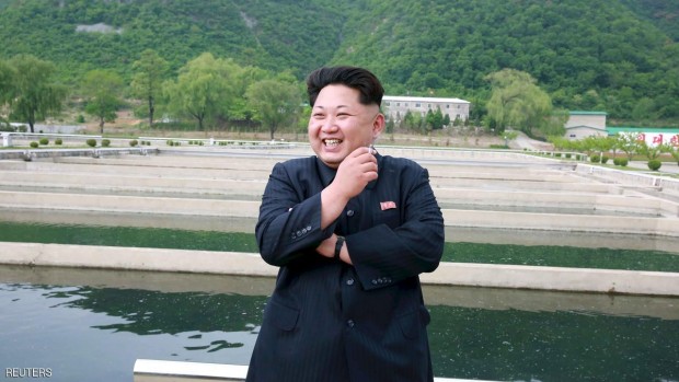 الزعيم الكوري الشمالي كم جونغ أون