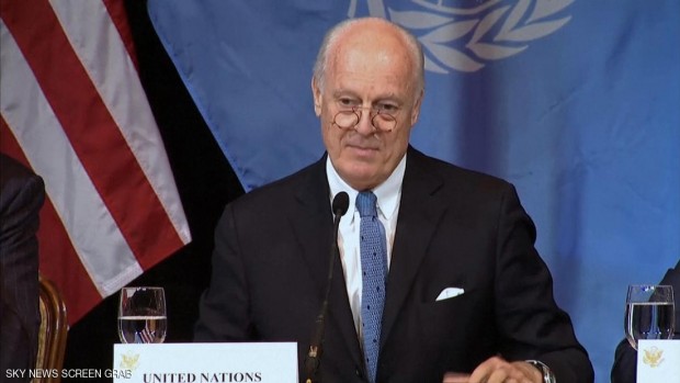 المبعوث الدولي إلى سوريا ستافان دي ميستورا