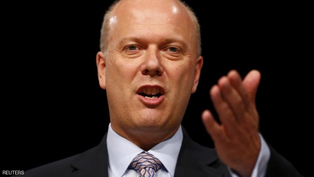 الوزير البريطاني كريس غرايلينغ