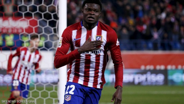 بارتي أهدى الفوز لأتليتيكو قبل النهاية بتسع دقائق