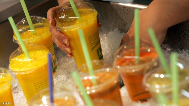 بعض كؤوس المشروبات قد تضم تحتوي على ألف سعرة حرارية