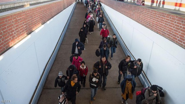 تقول تقارير ألمانية إن البلاد استقبلت 1.1 مليون لاجئ عام 2015