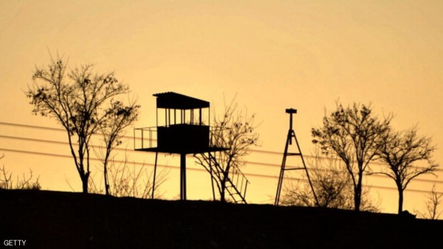 جانب من الحدود التركية السورية