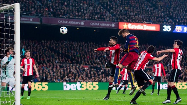 جانب من مباراة برشلونة وأتلتيك بلباو - 27 يناير 2016