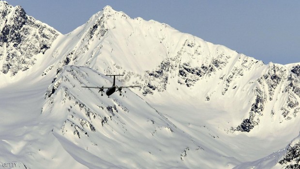جبال جليدية في آلاسكا - أرشيف