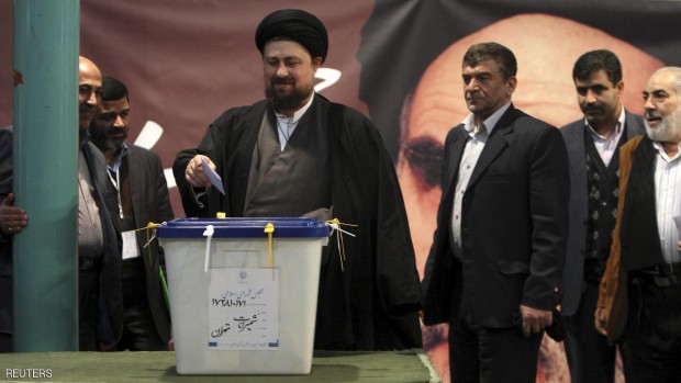 حسن الخميني يعتبر مقرب من الرئيس الإيراني