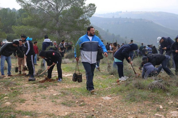 حملة بمحمية الشعافين بمسلاته احتفالاً باليوم العالمي للشجرة