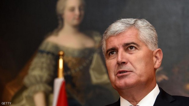 دراغان كوفيتش الذي يتولى حاليا الرئاسة في مجلس الرئاسة الدوري في البوسنة والهرسك