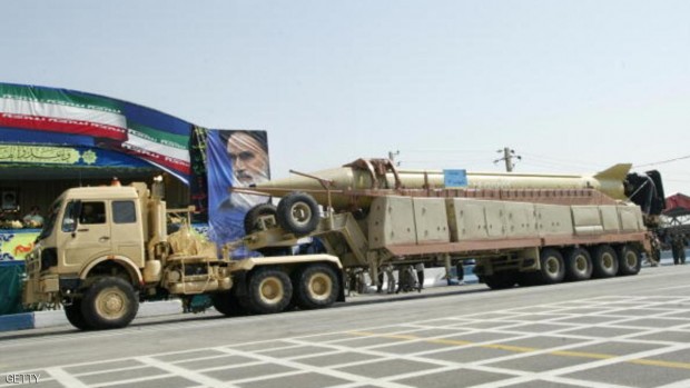 صاروخ إيراني بالستي من نوع شهاب 3