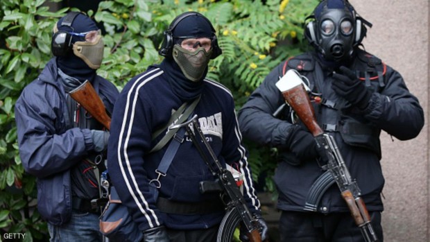 عناصر من الأمن البريطاني تتدرب على مواجهة هجمات إرهابية محتملة