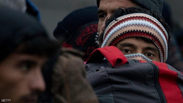 لاجئون بين النمسا وسلوفينيا