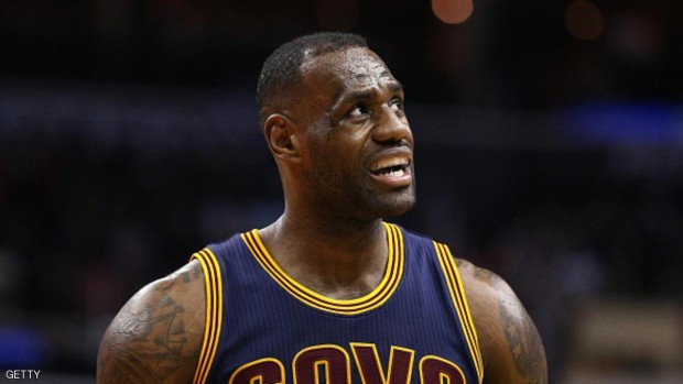 لاعب السلة الأميركي، ليبرون جيمس