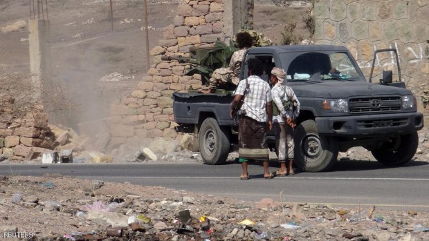 مقاتلون للقوات المشتركة في اليمن