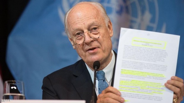 موفد الأمم المتحدة إلى سوريا، ستافان دي ميستورا