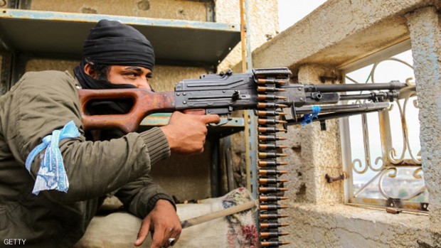 أحد أفراد القوات المشتركة في تعز - ديسمبر 2015