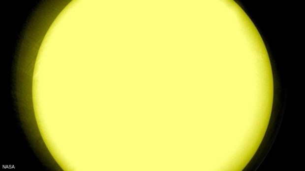 الشمس وهي خالية من البقع