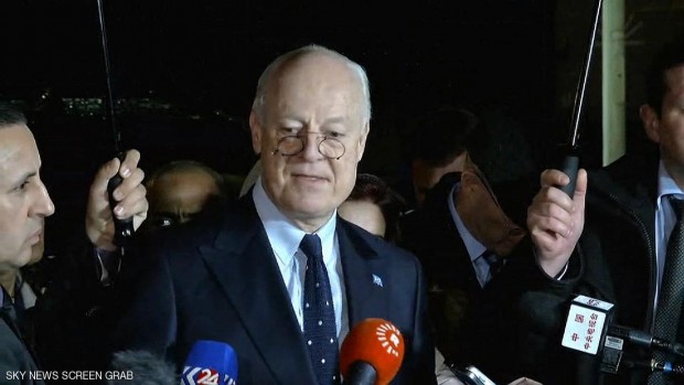 المبعوث الدولي إلى سوريا ستافان دي ميستورا