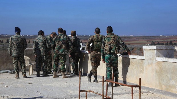 جنود سوريون في محيط حلب