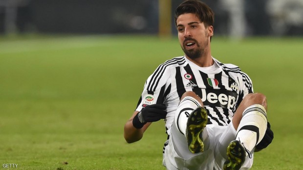 خضيرة أصيب في بداية الموسم مع يوفنتوس