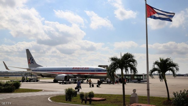 رحلة تابعة لأميريكان إيرلاينز تهبط في كوبا