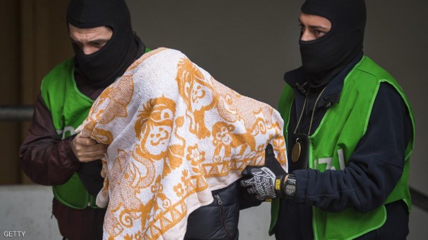 شرطة ألمانية تعتقل أحد العناصر المشتبه بهم بالإرهاب. 4 فبراير 2016